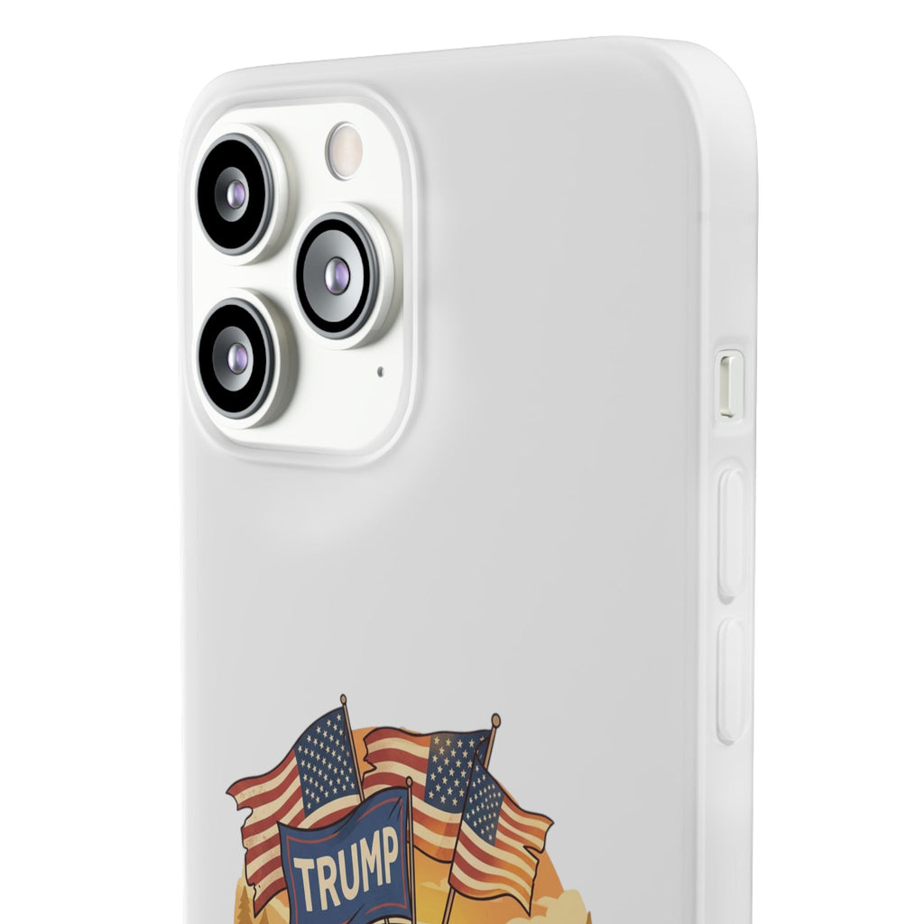Trump Truck Phone Case — Patriotic MAGA Flag iPhone Case