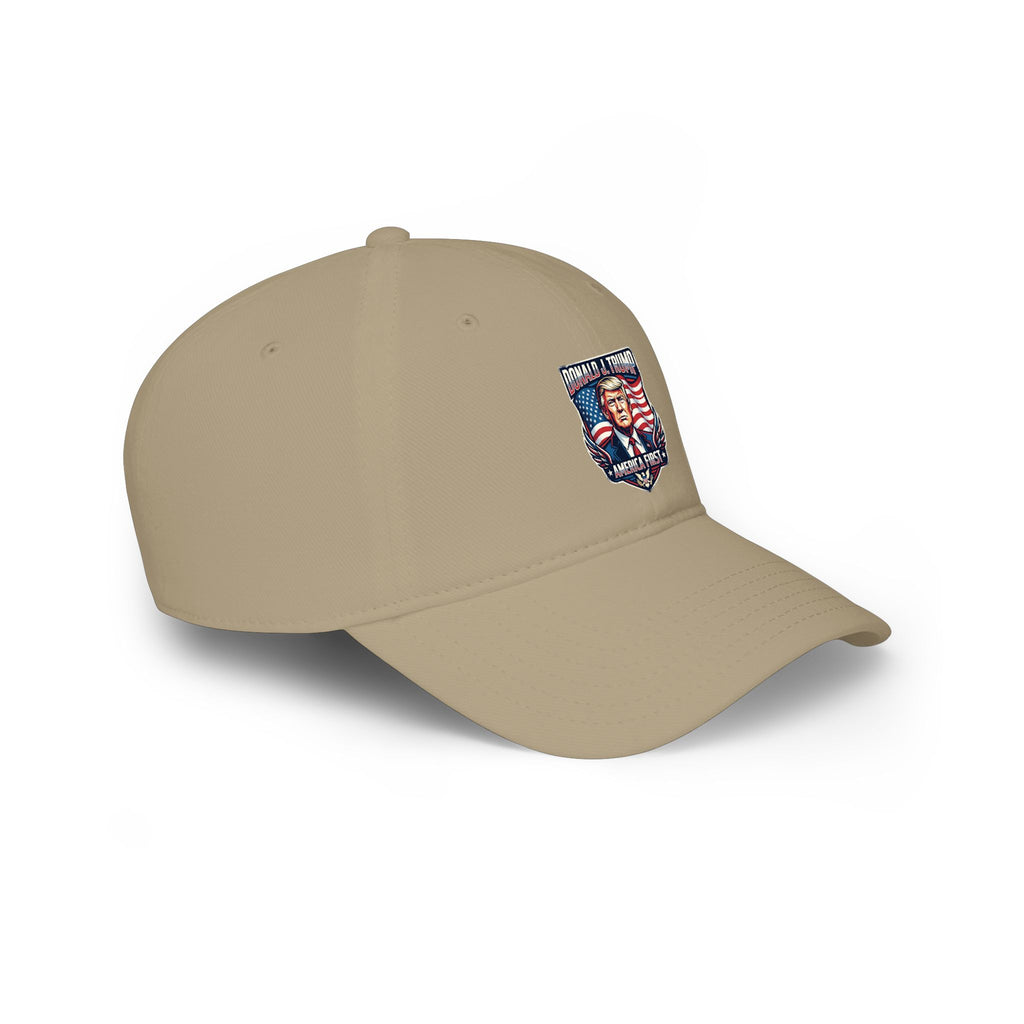 Patriotic Political Baseball Cap - "Proud & Found" Shield Design