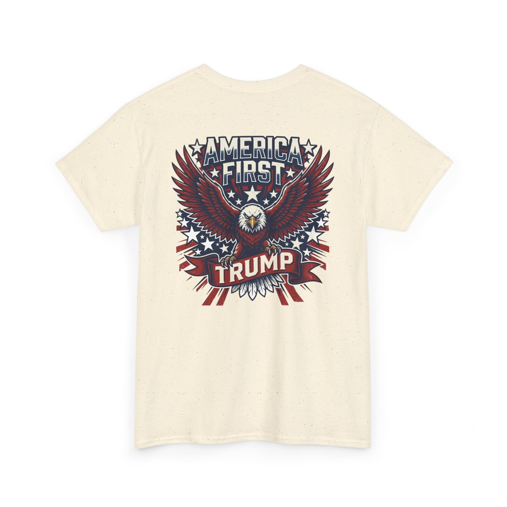 America First Eagle Tee — Patriotic Flag Graphic T-Shirt