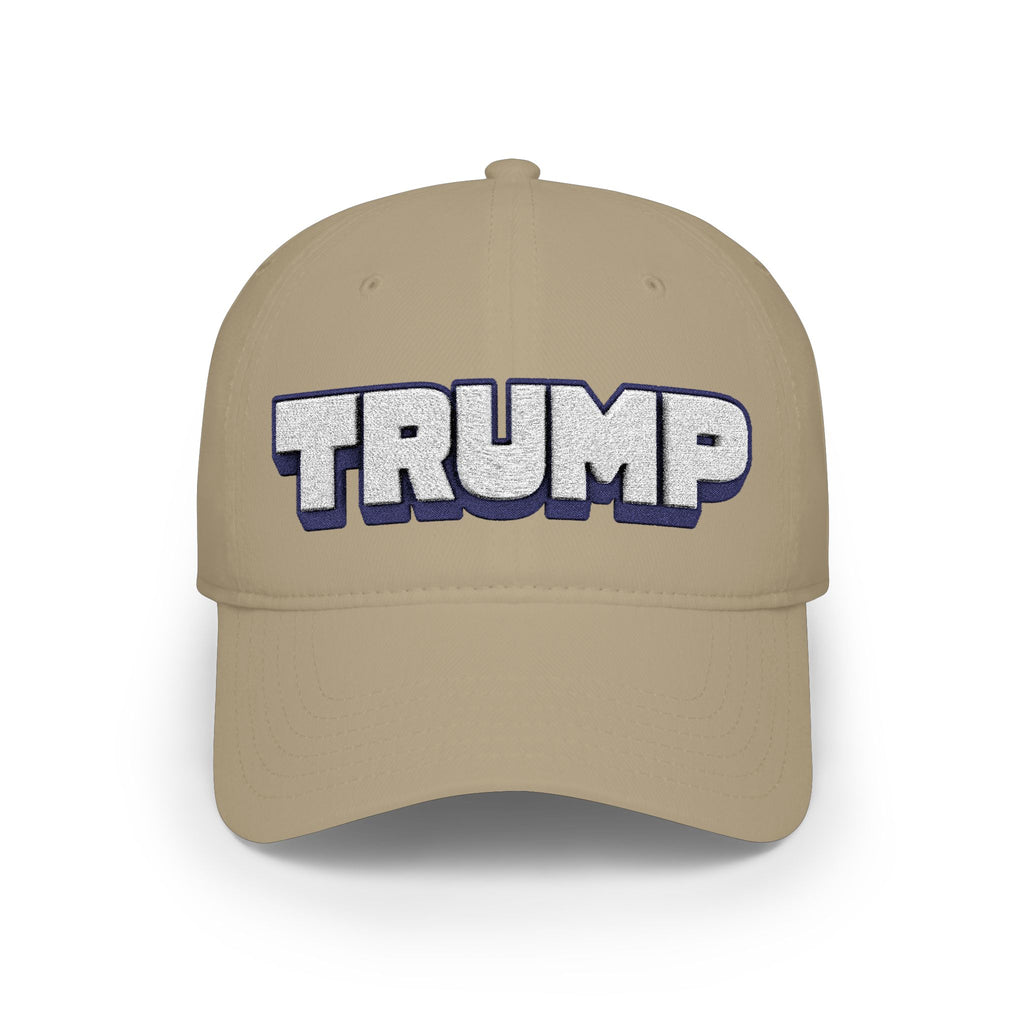 Trump Embroidered Red Baseball Cap – Patriotic 3D Lettering Hat