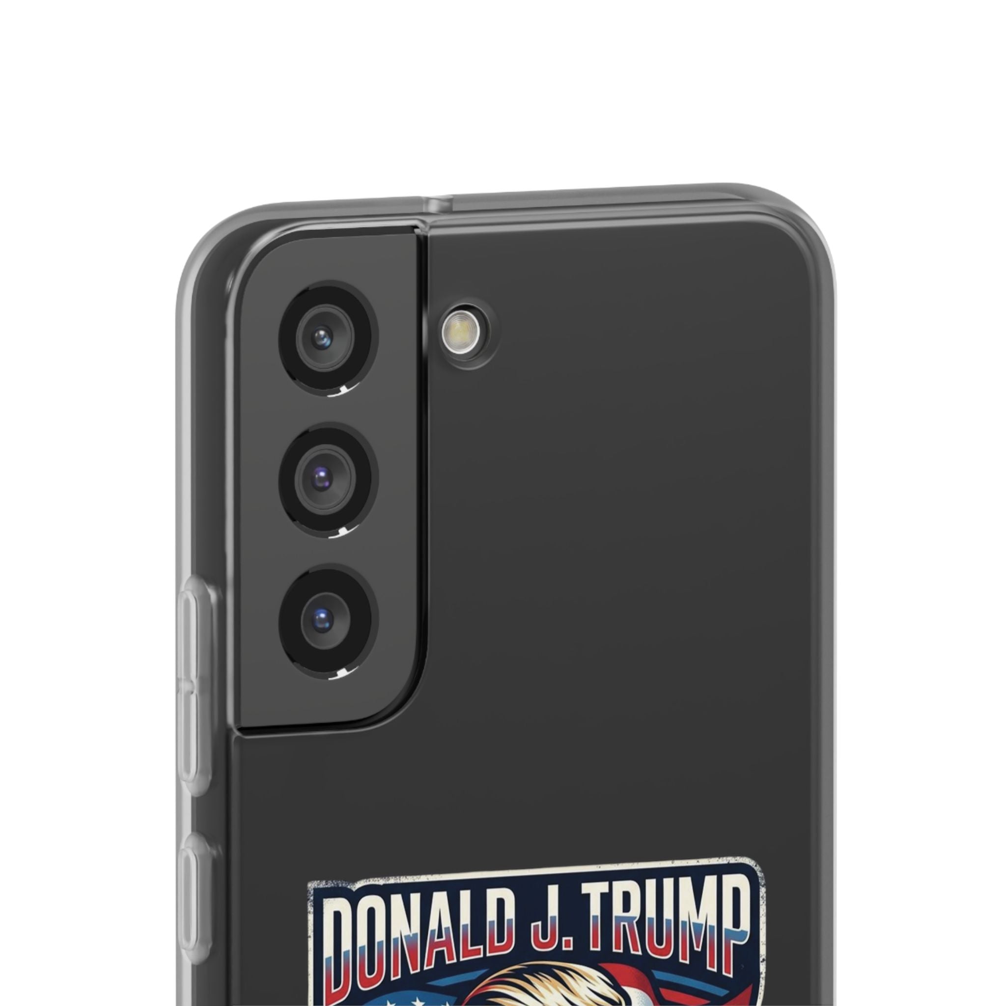 Political Phone Case — 'America First' Patriotic Shield Design