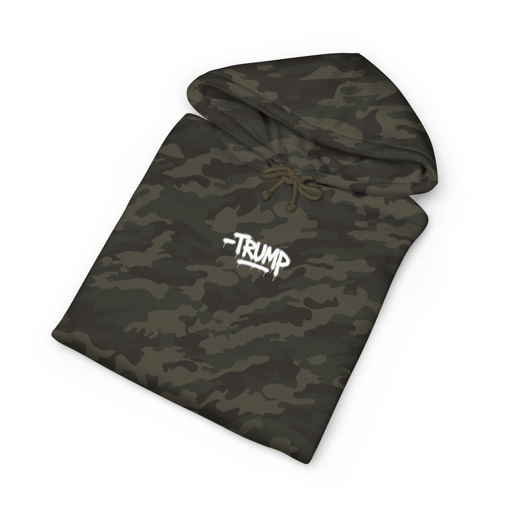 Trump Graffiti Hoodie — Urban Political Streetwear