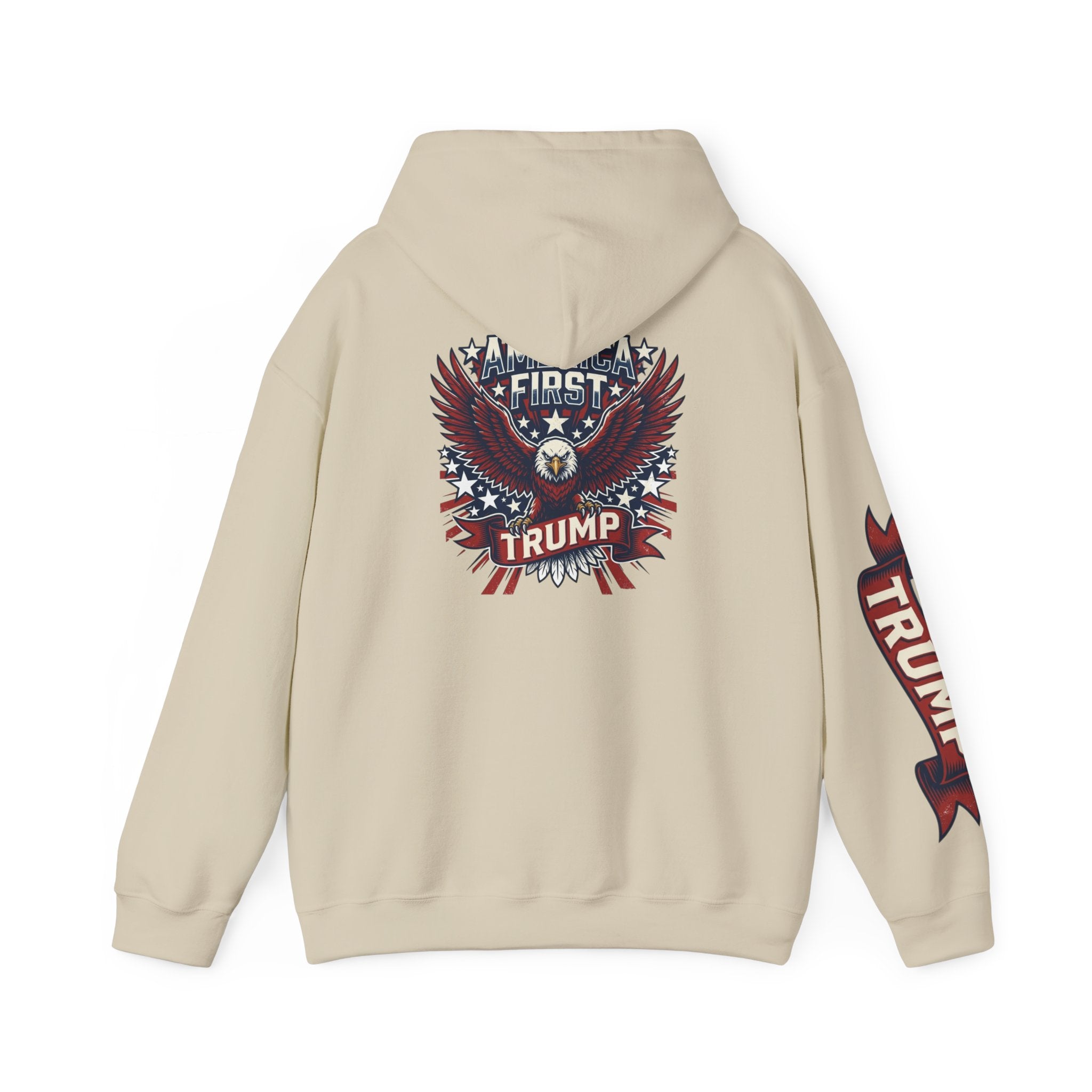 Trump Eagle Hoodie — America First Patriotic Pullover