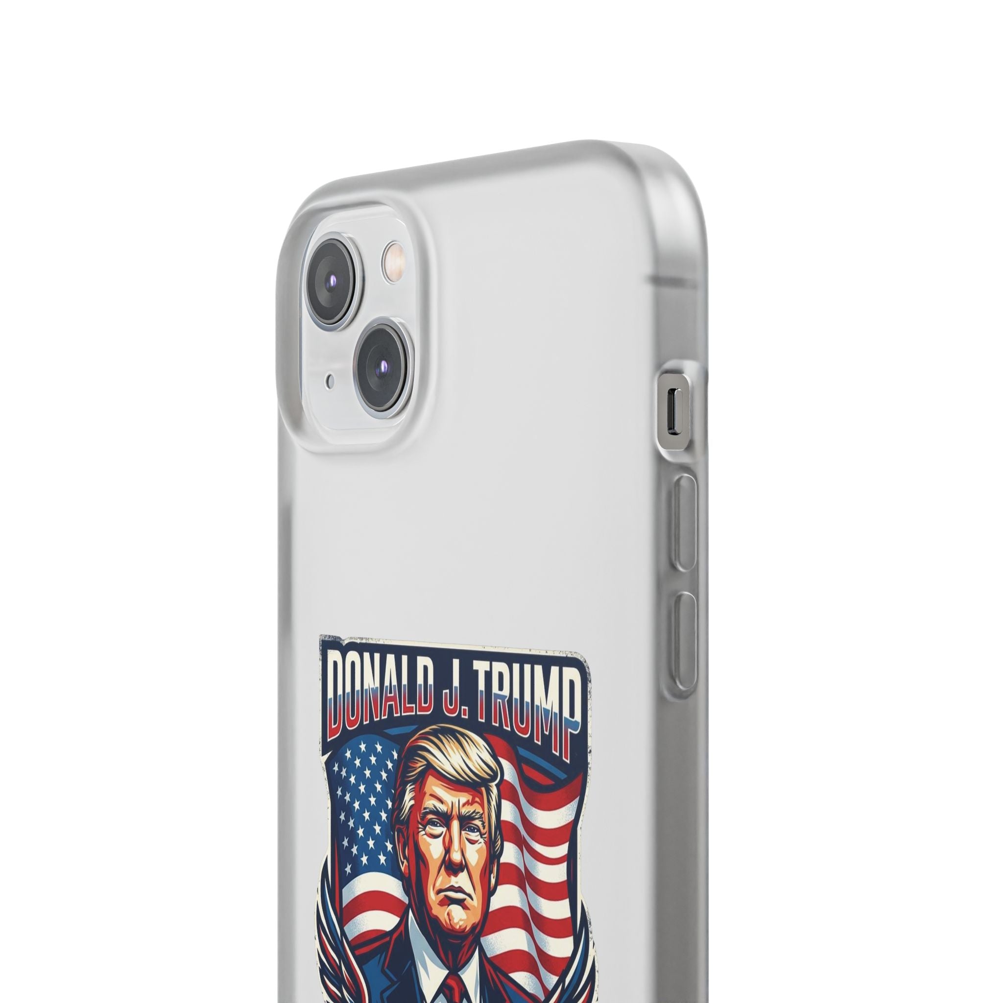 Political Phone Case — 'America First' Patriotic Shield Design