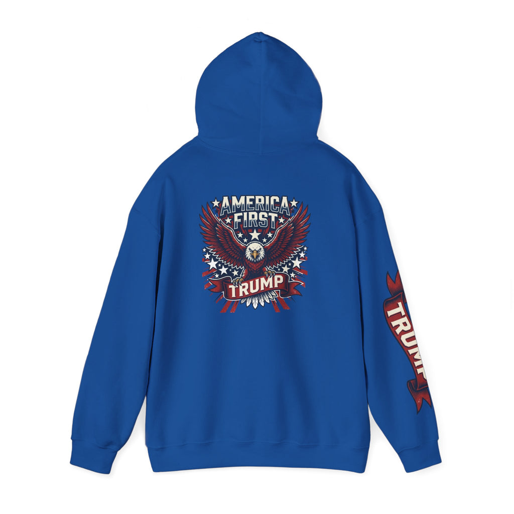 Trump Eagle Hoodie — America First Patriotic Pullover