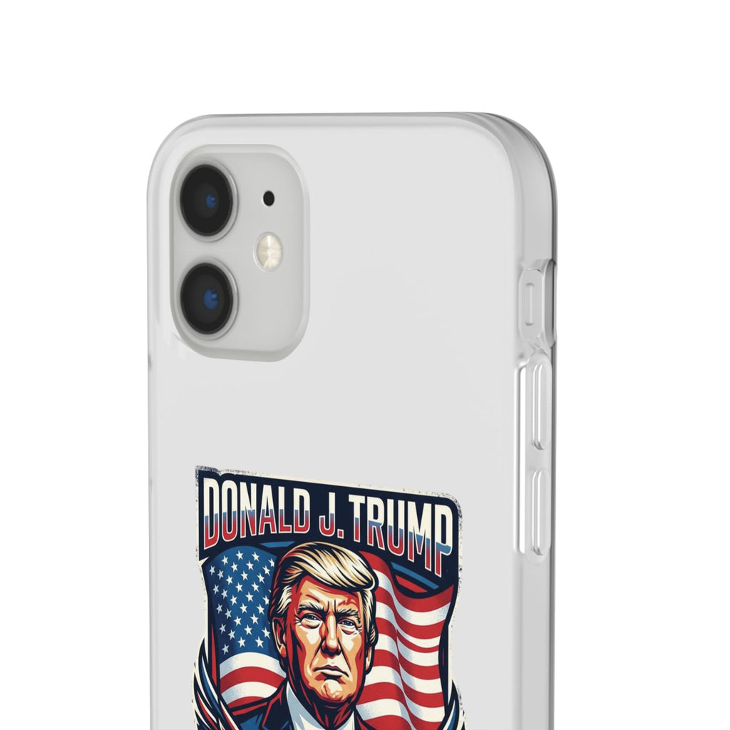 Political Phone Case — 'America First' Patriotic Shield Design