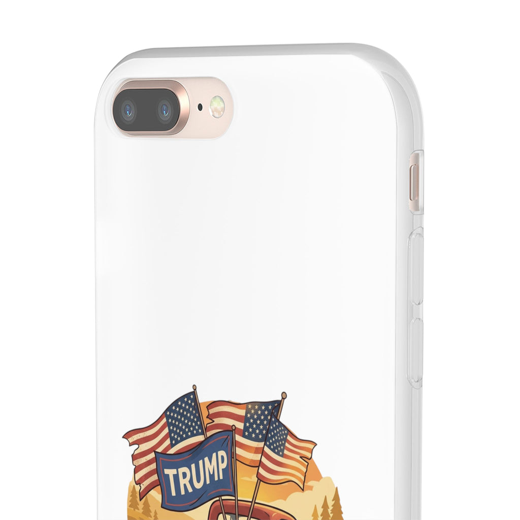 Trump Truck Phone Case — Patriotic MAGA Flag iPhone Case