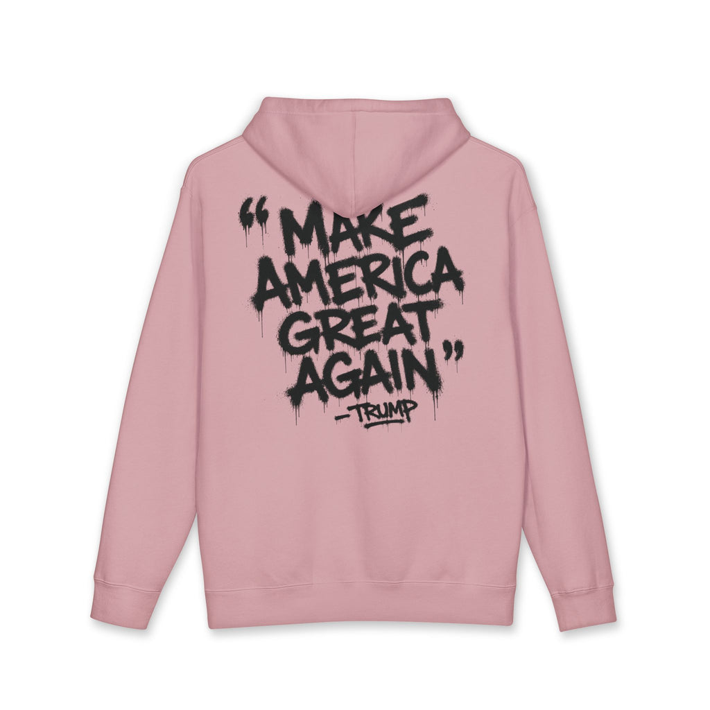 Trump Graffiti Hoodie — Urban Political Streetwear