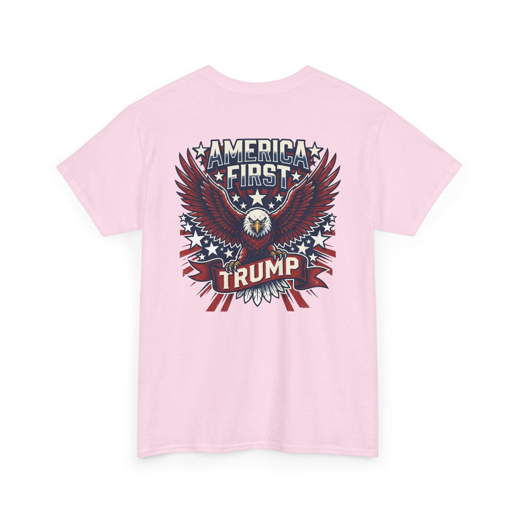 America First Eagle Tee — Patriotic Flag Graphic T-Shirt
