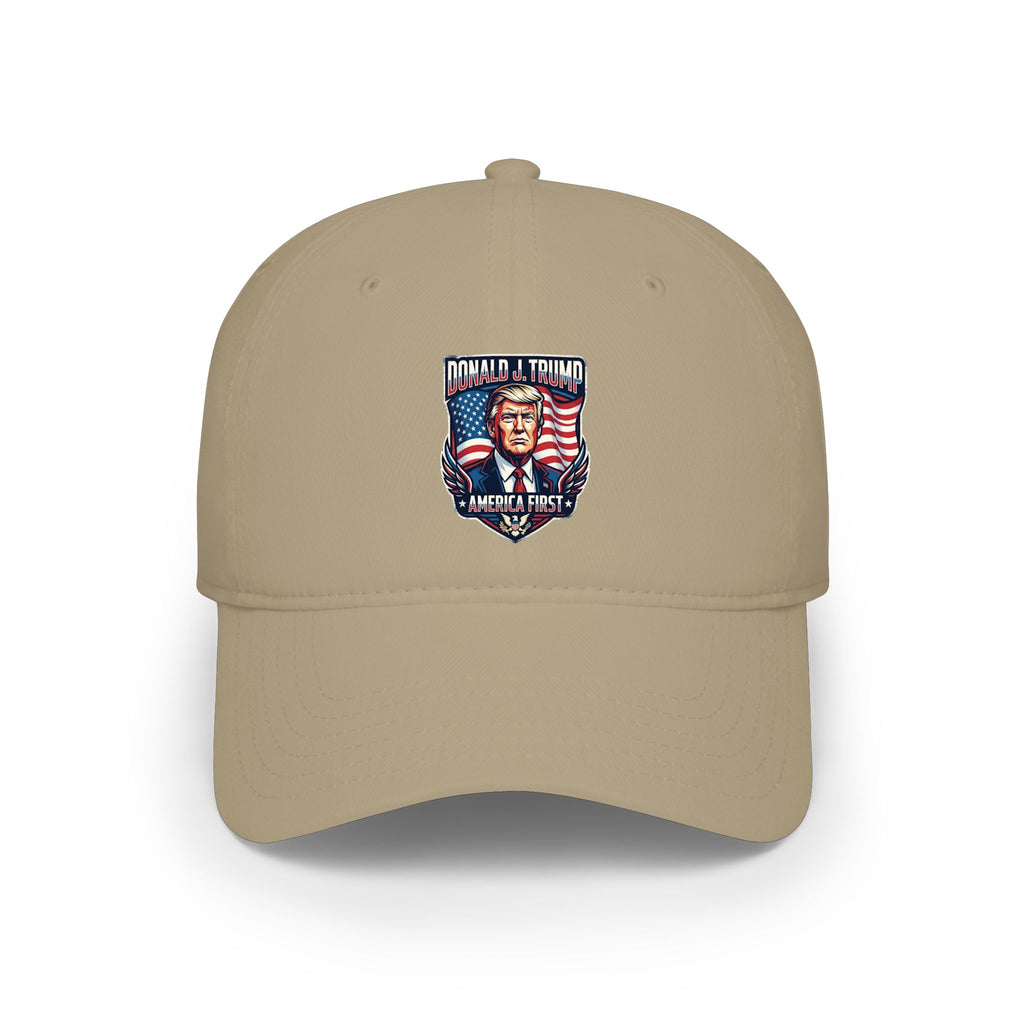 Patriotic Political Baseball Cap - "Proud & Found" Shield Design